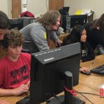 MHS EAST initiative visits Mansfield Middle School