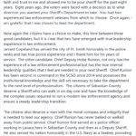 Current Sebastian County Sheriff, Bill hollenbeck endorses Hobe Runion