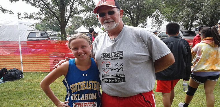 Megan Rose-South Eastern Oklahoma-University-running-cross country