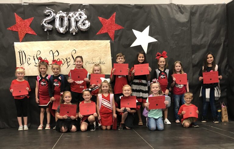 MES Tigers of the Month for September