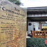 Heritage Memorial Funeral Home’s Ten Commandments Monument.