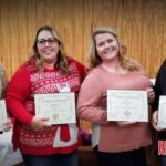 Awards presented at the Scott County Sheriff’s Office Christmas party.