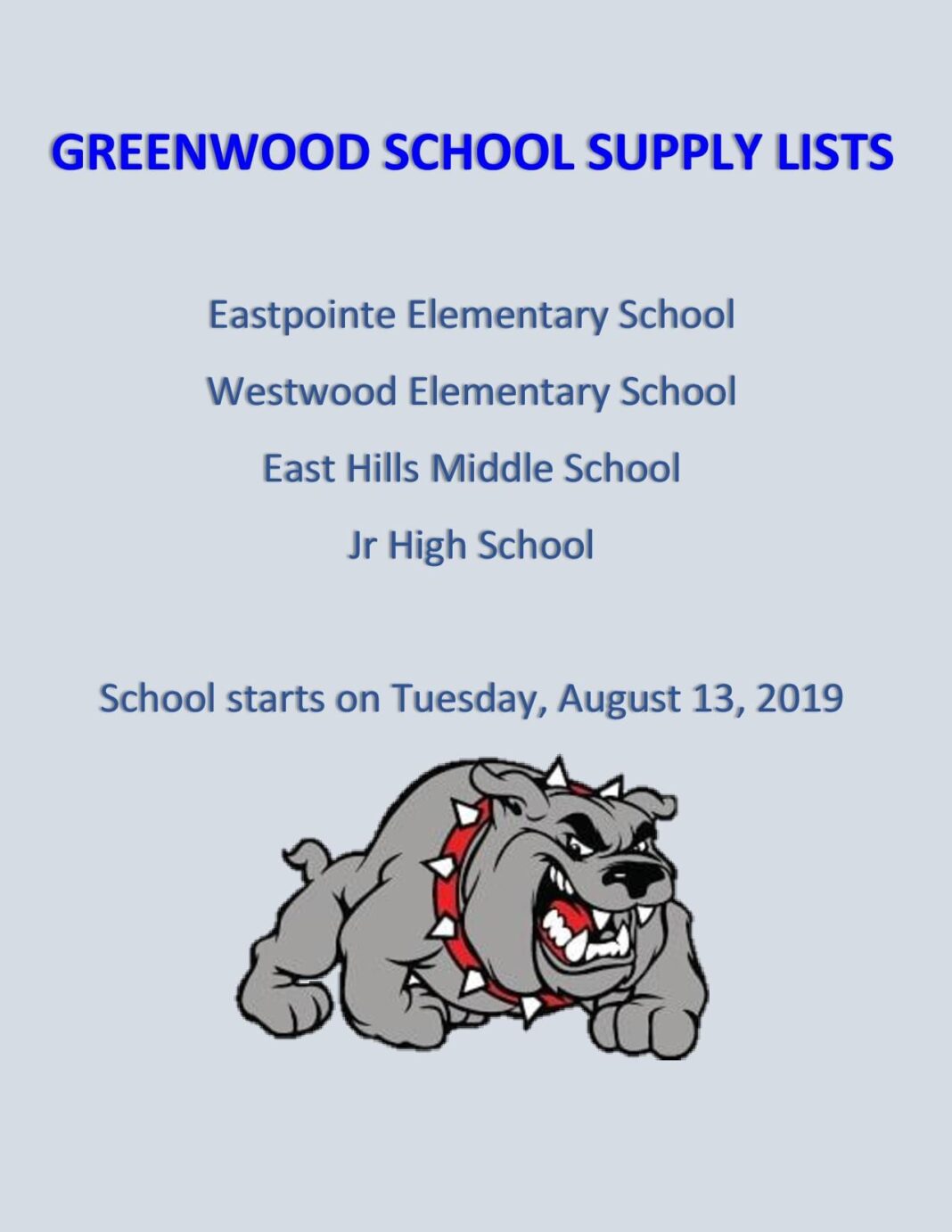 Greenwood-school-supply-list