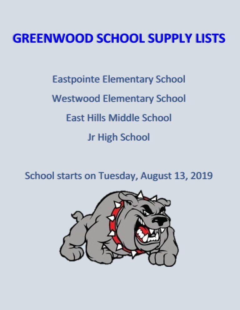 Get early start on Greenwood school supplies