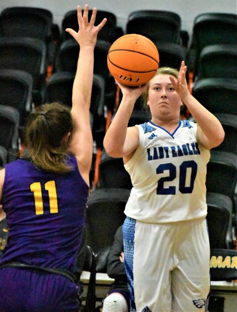 Lady Eagles Comeback Bid Falls Short; Loses to Fountain Lake in District Tournament, 54-47