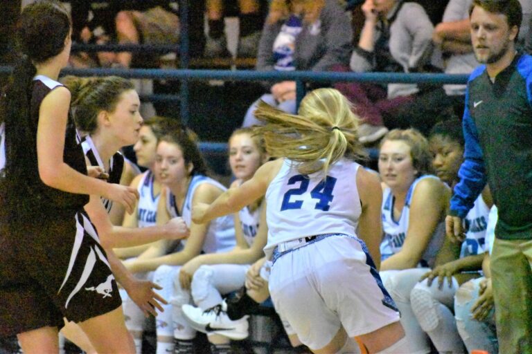 Lady Eagles Defeat Perryville 56-44 to Earn First Round Bye in District Tournament