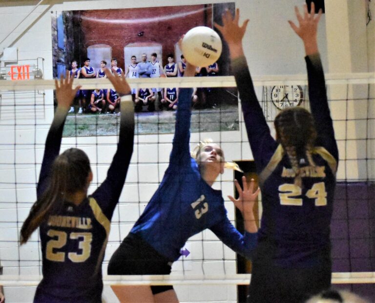 Paris Volleyball Bounces Back After First Loss to Defeat Booneville 3-0