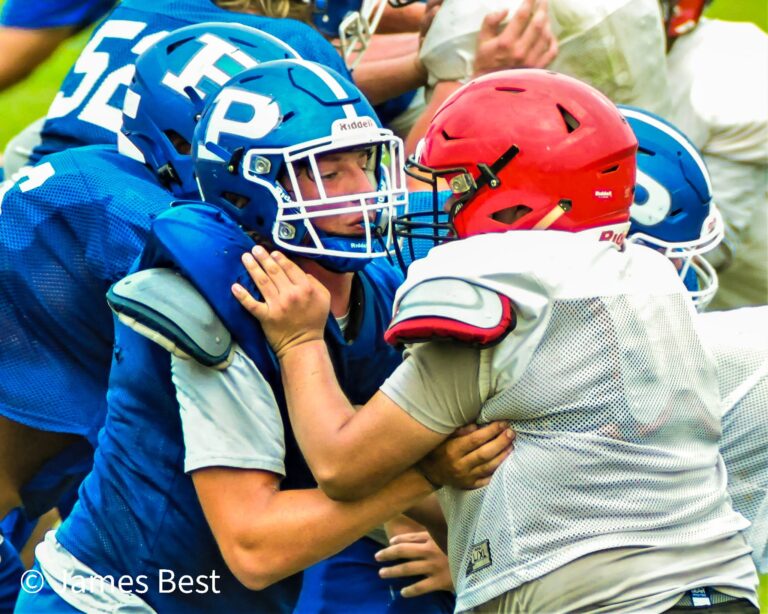 Paris Hosts Booneville, Clarksville, and Lamar in Football Camp on Thursday