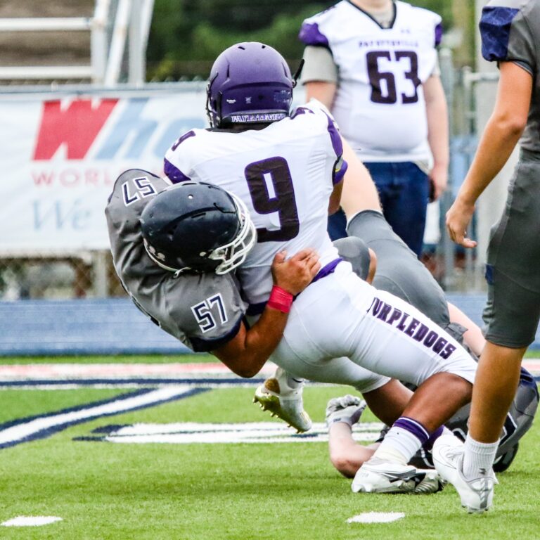 Freshmen Bulldogs Put On An Air Show Against Fayetteville