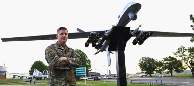 TSgt Cody Carson Recipient of 2021 Lance P. Sijan USAF Leadership Award