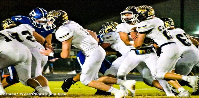 Paris Faces Vaunted Bearcats Rushing Attack Tonight at Booneville