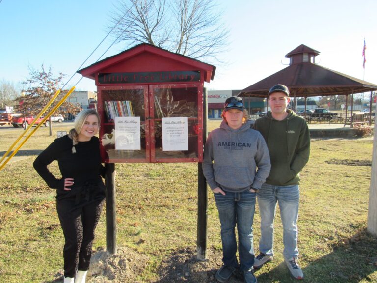 MHS EAST Classroom Completes Little Library Book Box