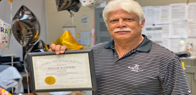 Mail Carrier Phil Stevens Retires