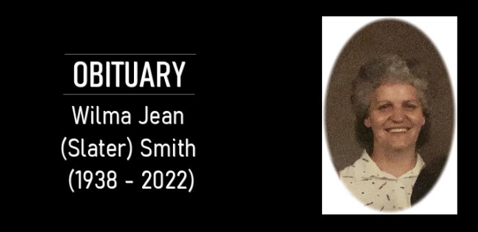 Obituary – Wilma Jean (Slater) Smith (1938-2022) | Resident News Network