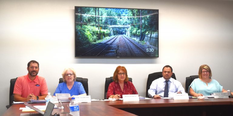 New Paris School Board Takes Office and Elects Officers