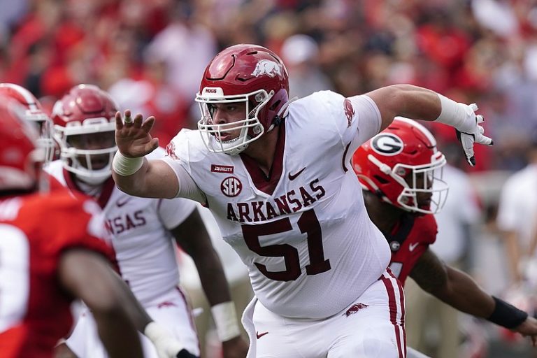 Hogs’ Stromberg on National Watch Lists for Prestigious Outland and Remington Trophies Awards for Nation’s Top Offensive Lineman
