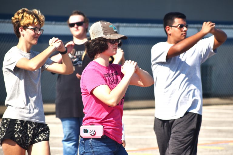 Paris Marching Eagles Band Hard at Work Preparing for Upcoming Seasons