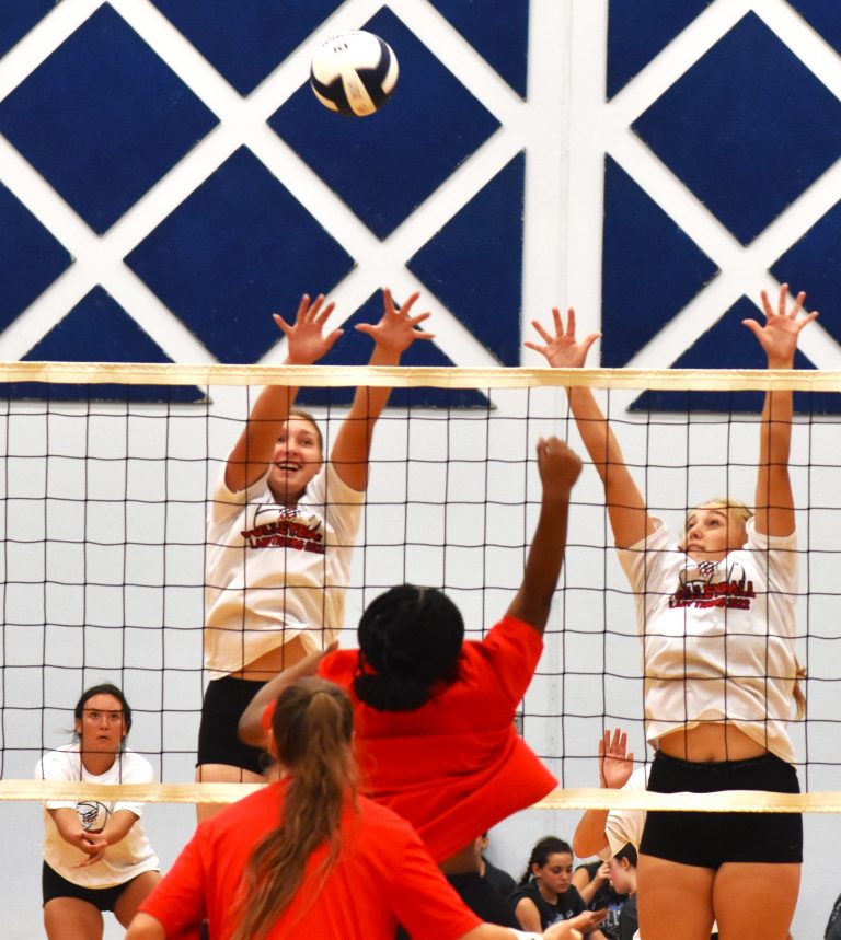 Mansfield Lady Tigers One of Several Teams Competing at Greenwood Volleyball Camp