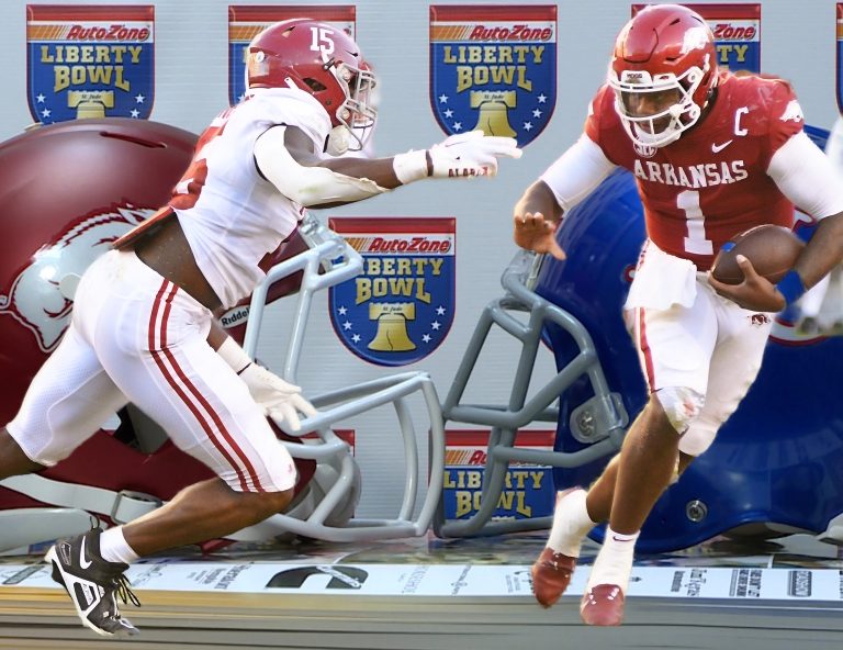 Arkansas Accepts Invitation to Play Kansas in Autozone Liberty Bowl