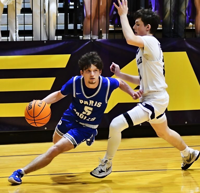 Paris Defeats the Bearcats at Booneville, 65-51