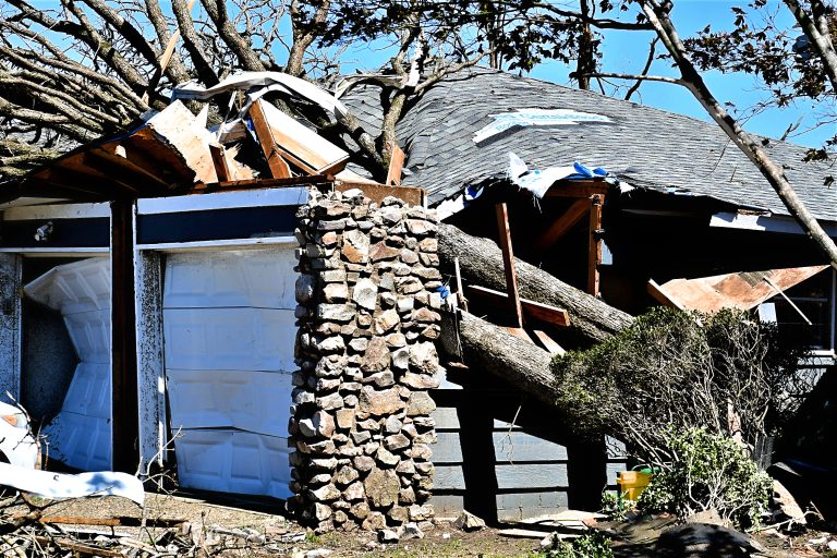 A Terrible Little Rock Storm Strikes Home…