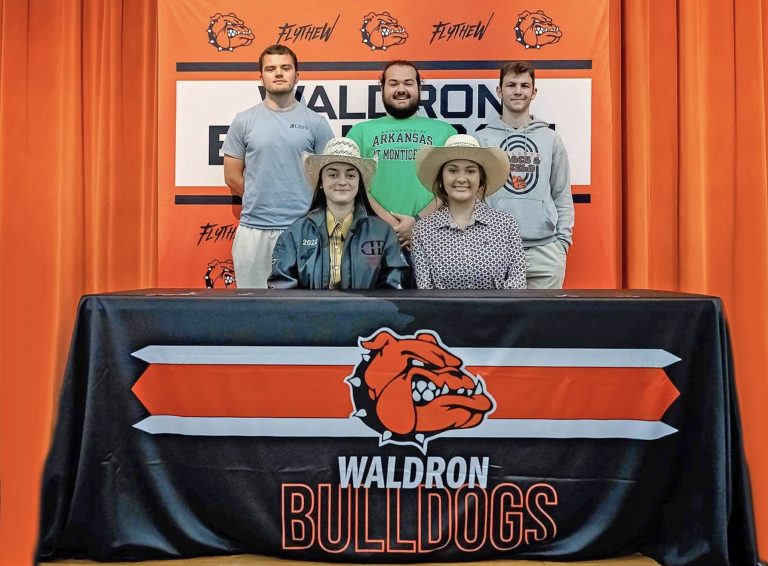 Waldron Bulldogs Sign Five Letters of Intent