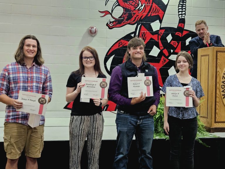 Magazine High School Holds 2nd Annual Rattler Scholars Banquet