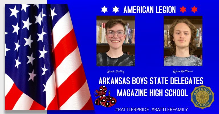 Magazine High School to Send Two Representatives to Arkansas Boys State