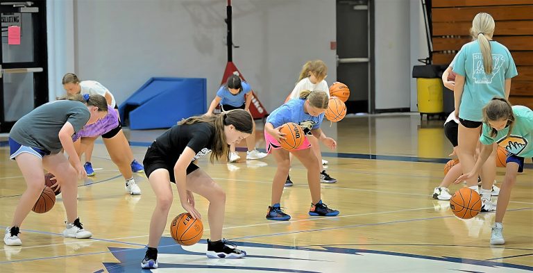 Paris Holds Girls Youth Summer Basketball Camp