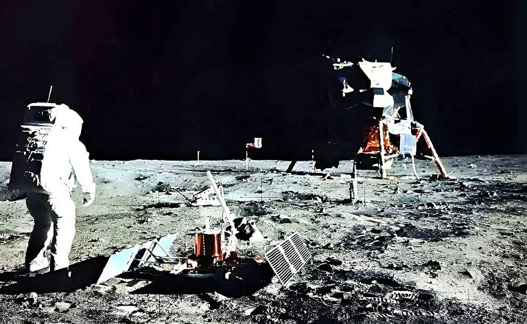 Man First Set Foot on the Moon: July 20, 1969