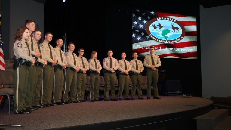 AGFC enforcement school graduates 12 Arkansas game wardens