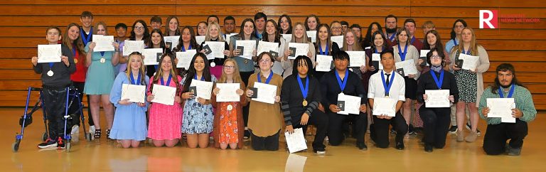 Paris High School Holds National Honor Society Induction Ceremony