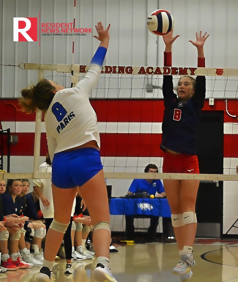 Paris Defeats Walnut Ridge in First Round of 3A State Volleyball Tournament