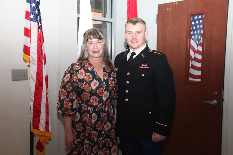 ATU ROTC Student Earns Johnston Leadership Award