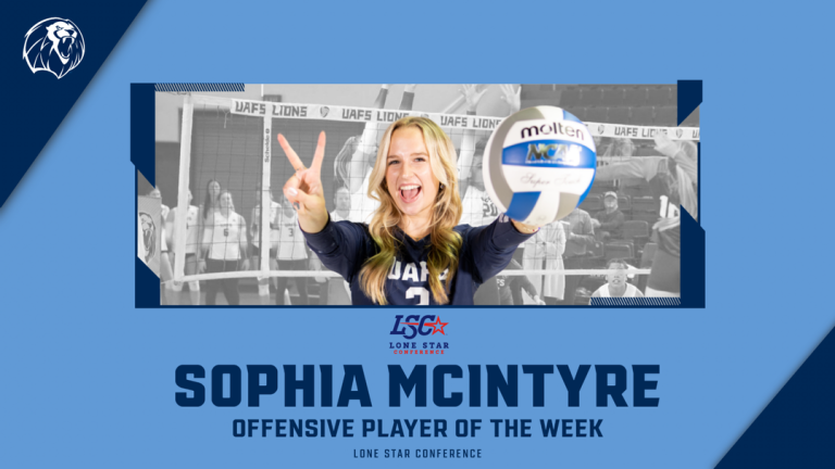 McIntyre named LSC Offensive Player of the Week
