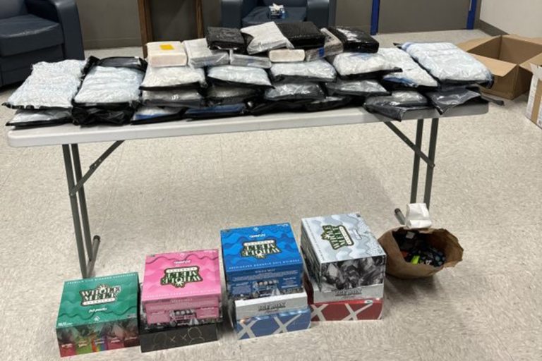 More than 100 lbs. of Meth and 21 lbs. of Cocaine Discovered During ASP Traffic Stop