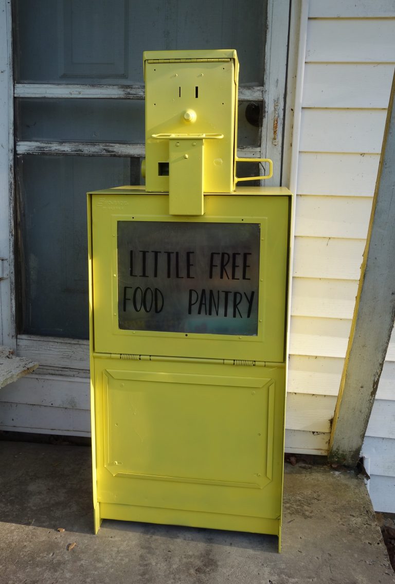 Boles EH Club Installs Little Free Pantry