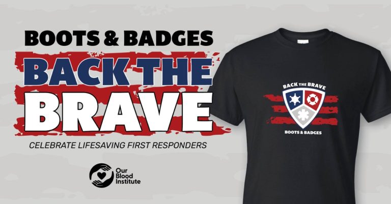 Show Your Support for Local First Responders by Giving Blood at a Boots & Badges Blood Drive!