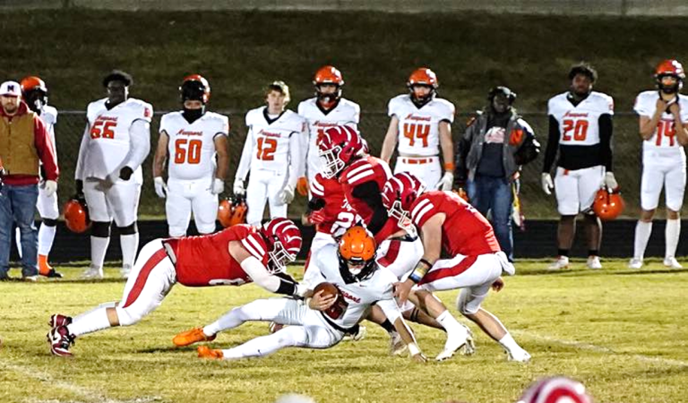 SR Tigers Use Old School Football To Pummel Newport