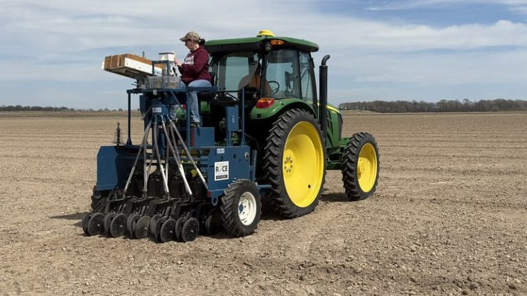 And they’re off! Crop planting is underway in Arkansas