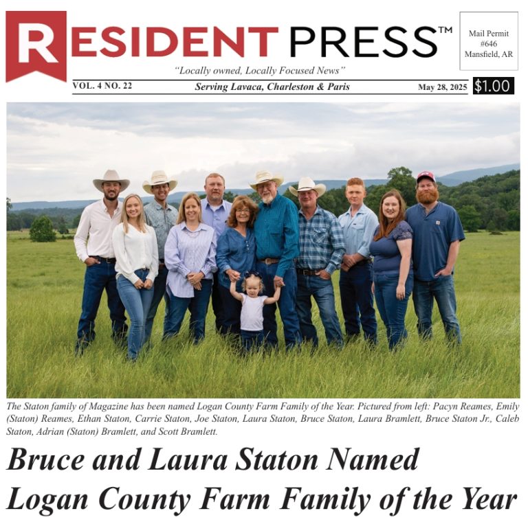 Resident Press (Lavaca, Charleston, Paris edition) 5/28/25 Vol. 4 No. 22
