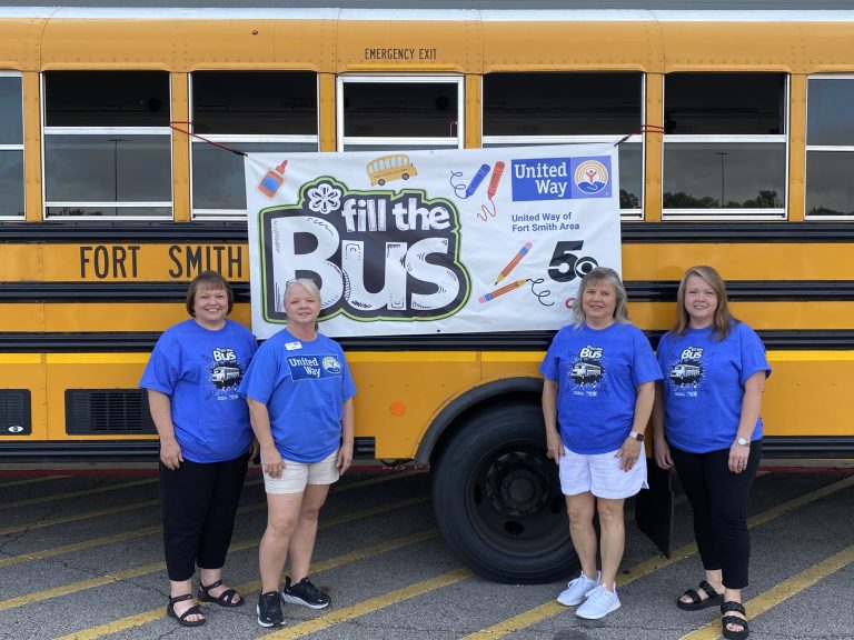 United Way of Fort Smith Area Gears Up for 21st Annual “Fill the Bus” School Supply Drive