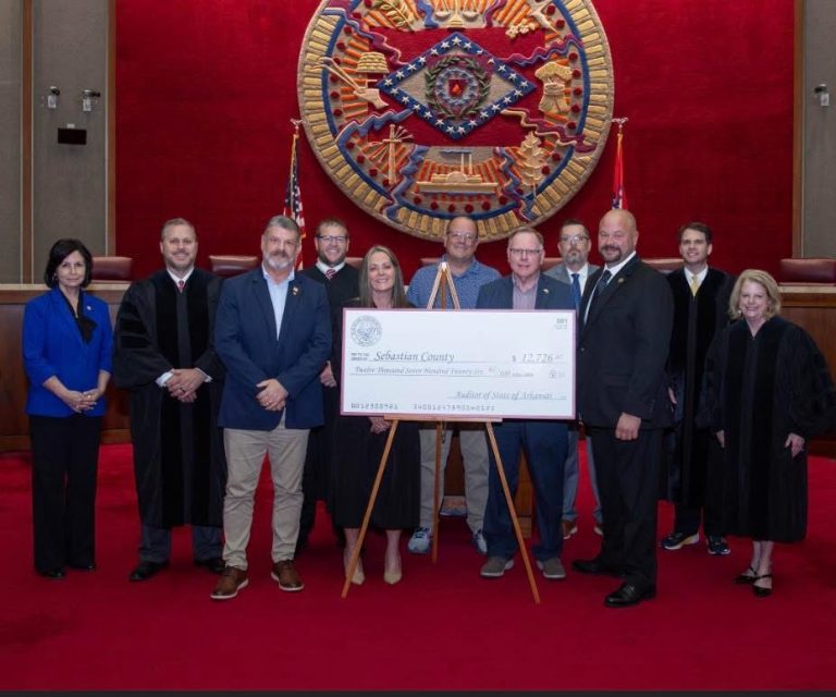 Arkansas Supreme Court Awards $500,000 in Emergency Equipment Grants – Sebastian County Among Recipients