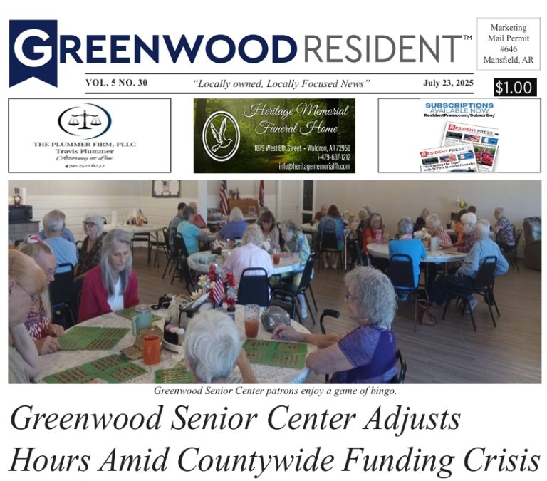 Greenwood Resident 7/23/25 Vol. 5 No. 30