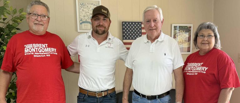 Montgomery Makes Campaign Stops in Waldron, Mansfield