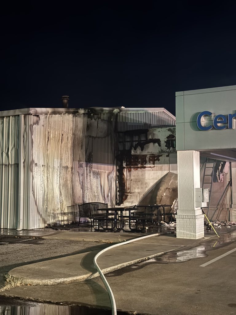 Overnight Blaze Destroys Service Center at Hug Chevrolet GMC in Charleston