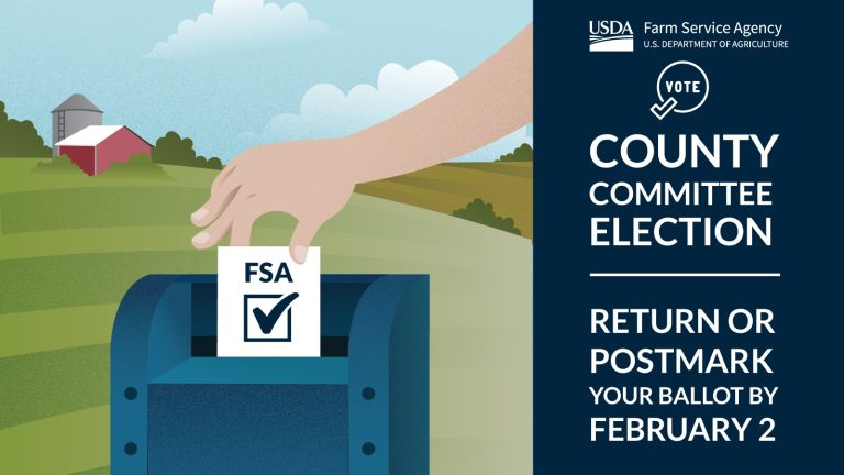 FSA Encourages Farmers and Ranchers to Vote in Sebastian County Committee Election