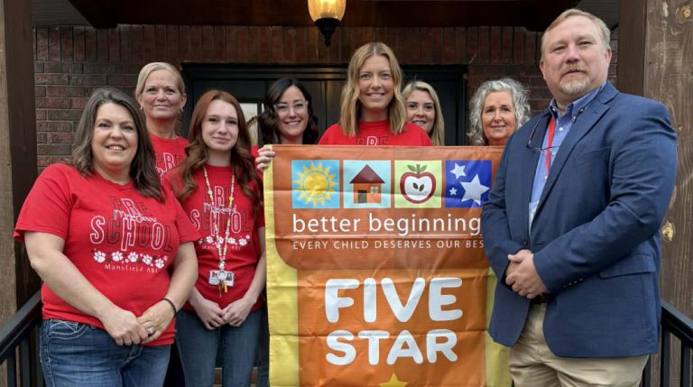 Mansfield Early Childhood ABC Earns Level 5 Better Beginnings Rating in First Year